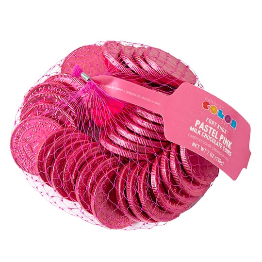 Michaels, Candy by Color Studio Fort Knox® Milk Chocolate Coins – Category: Candy